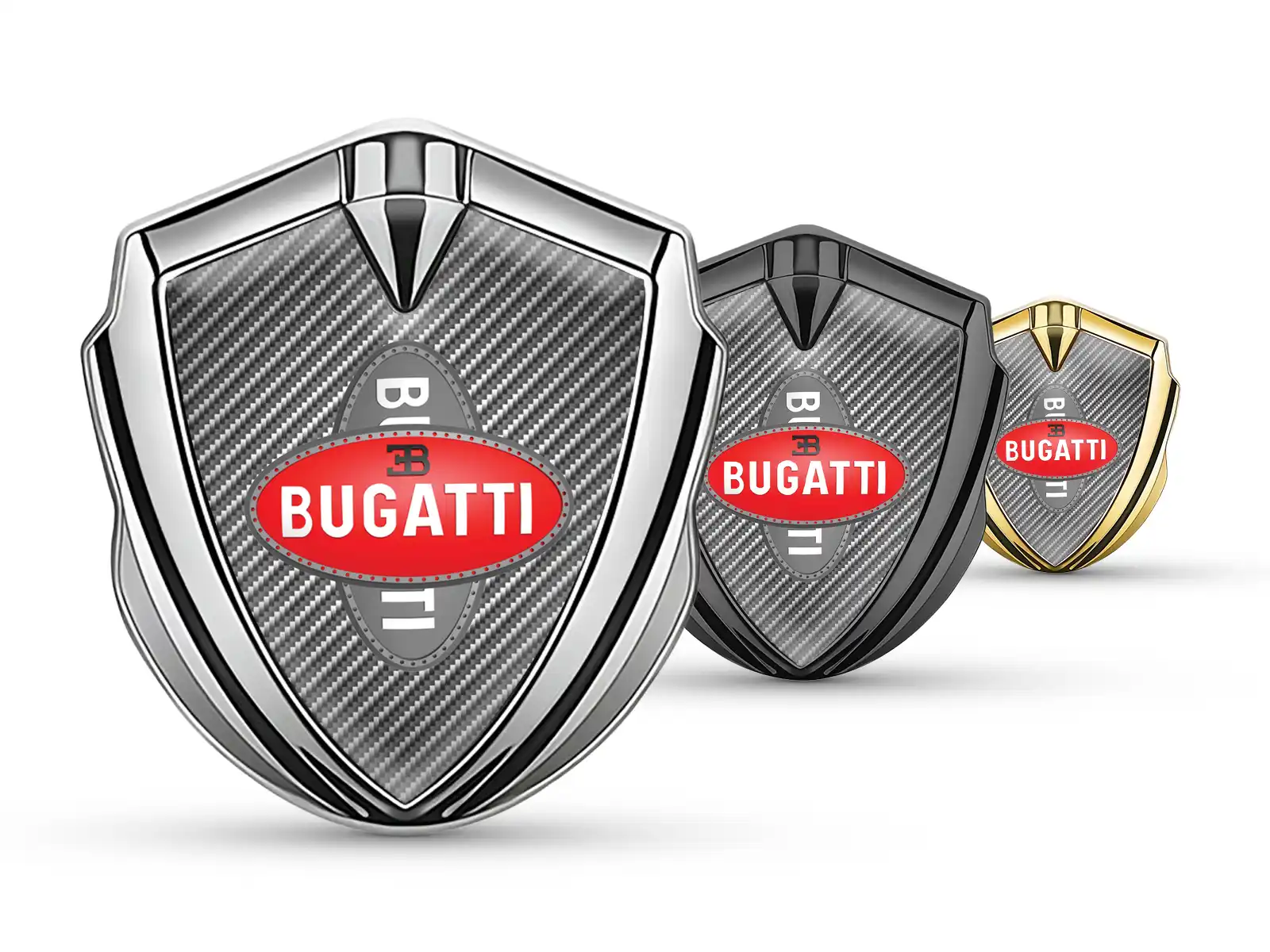 Bugatti Badge Auto Look Drift Ispirato d'Elite